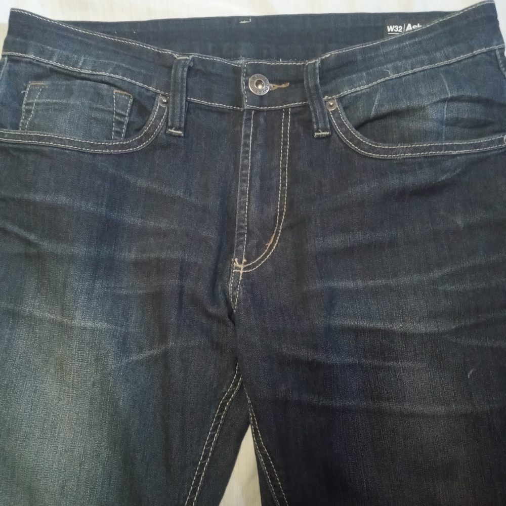 Buffalo David Bitton Blue Basic Skinny Stretch Classic Denim Jeans